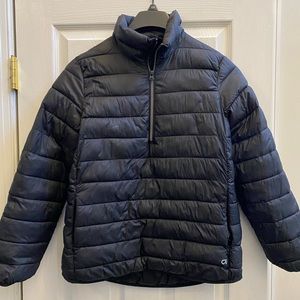 Womens Size Small Gap Gfast 1/4 zip thin puffer pullover
